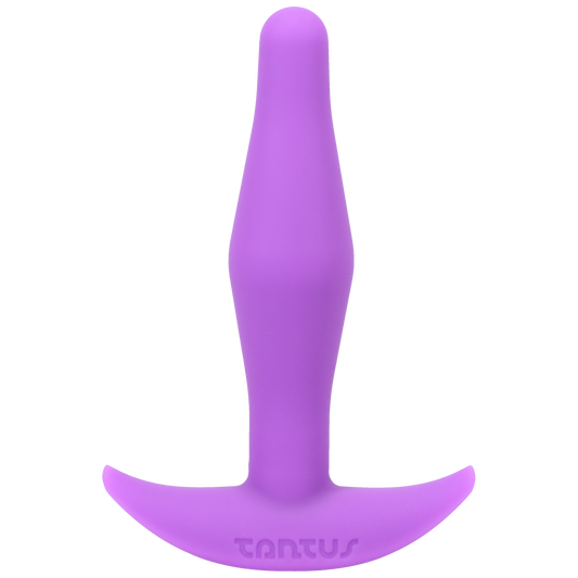 Tantus Silicone Little Flirt Butt Plug Purple Haze - Anal Toys - The Naughty & Nice District - Adult Sex Toy Store