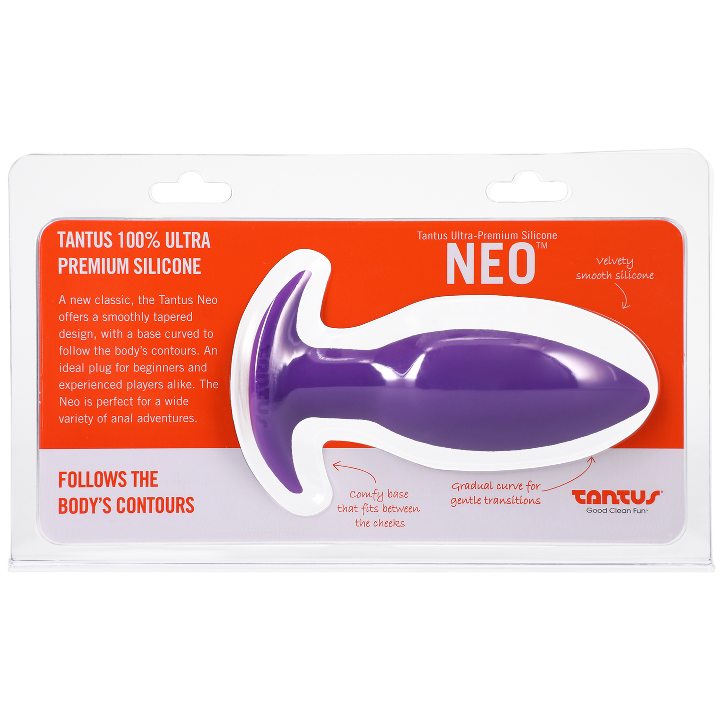 Tantus Silicone Neo Silicone Butt Plug - Anal Toys - The Naughty & Nice District - Adult Sex Toy Store