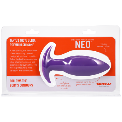 Tantus Silicone Neo Silicone Butt Plug - Anal Toys - The Naughty & Nice District - Adult Sex Toy Store