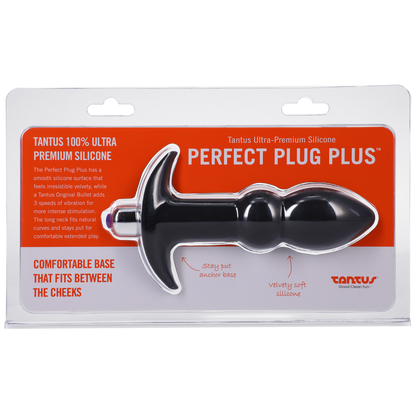 Perfect Plug Plus Vibe - Anal Toys - The Naughty & Nice District - Adult Sex Toy Store