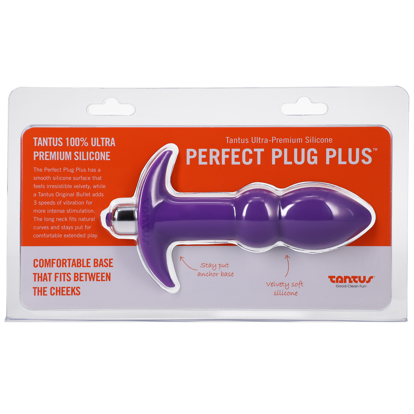 Perfect Plug Plus Vibe - Anal Toys - The Naughty & Nice District - Adult Sex Toy Store