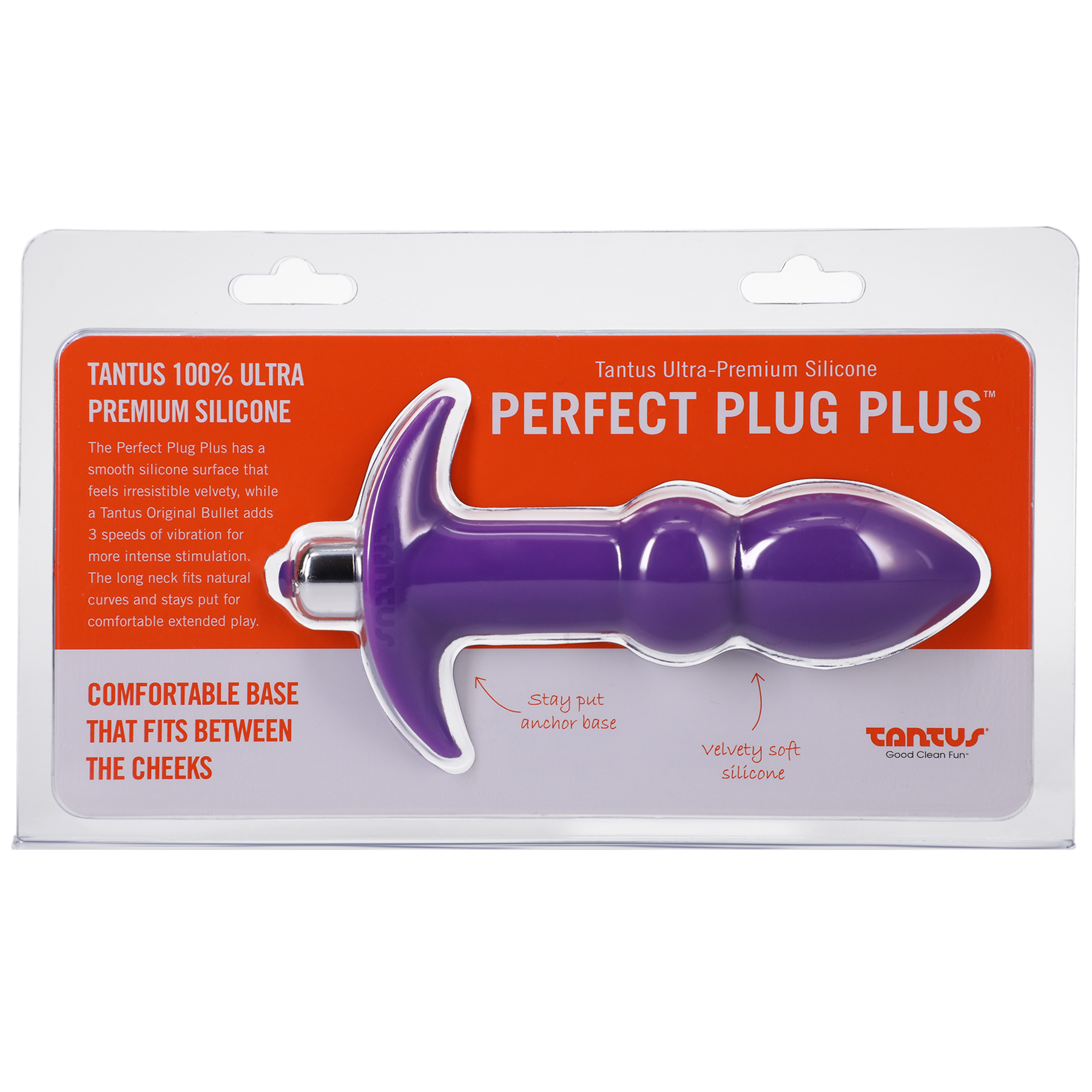 Perfect Plug Plus Vibe - Anal Toys - The Naughty & Nice District - Adult Sex Toy Store