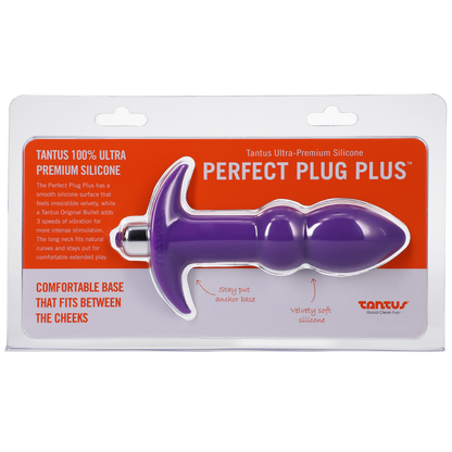 Perfect Plug Plus Vibe - Anal Toys - The Naughty & Nice District - Adult Sex Toy Store