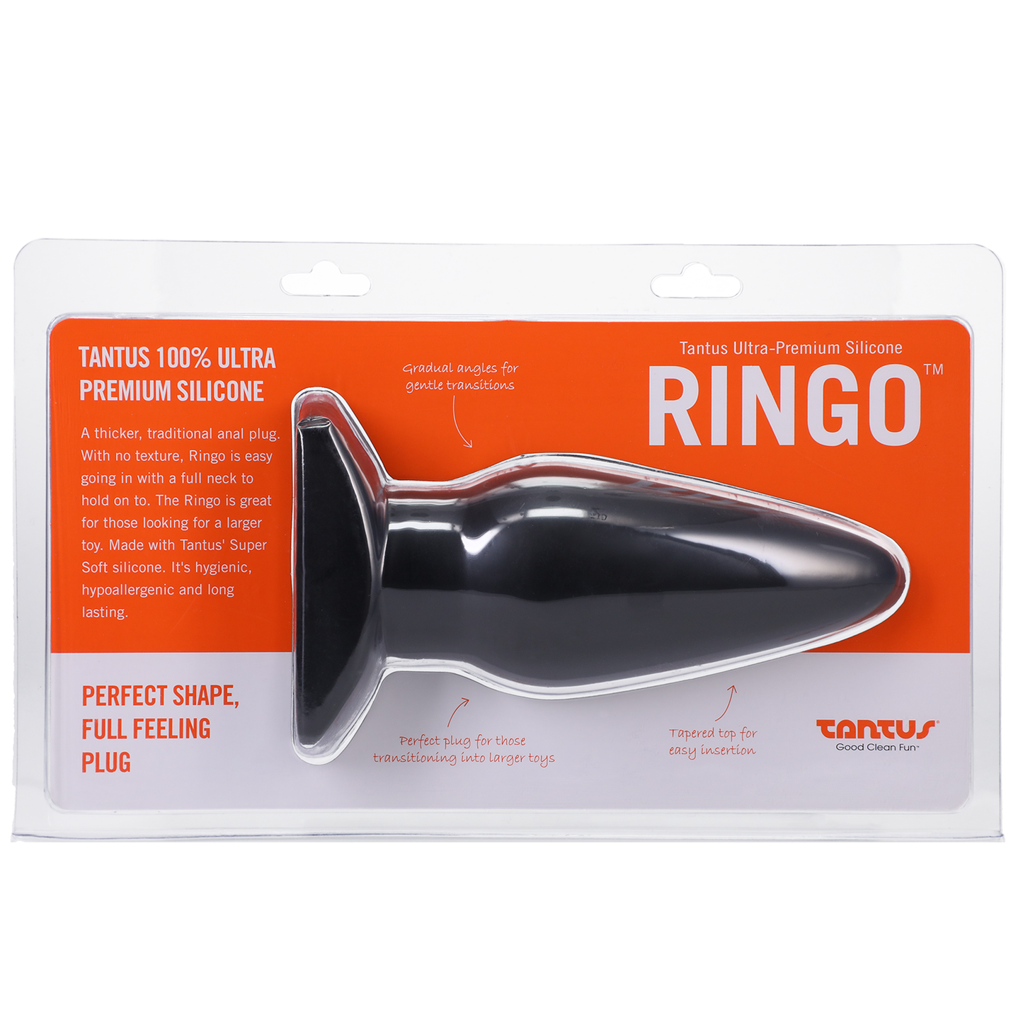 Silicone Ringo Silicone Butt Plug - Anal Toys - The Naughty & Nice District - Adult Sex Toy Store