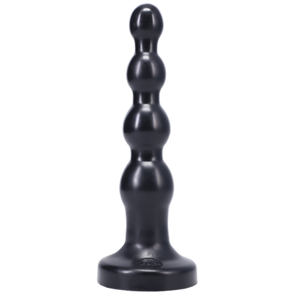 Tantus Silicone Large Ripple Butt Plug Black - Anal Toys - The Naughty & Nice District - Adult Sex Toy Store