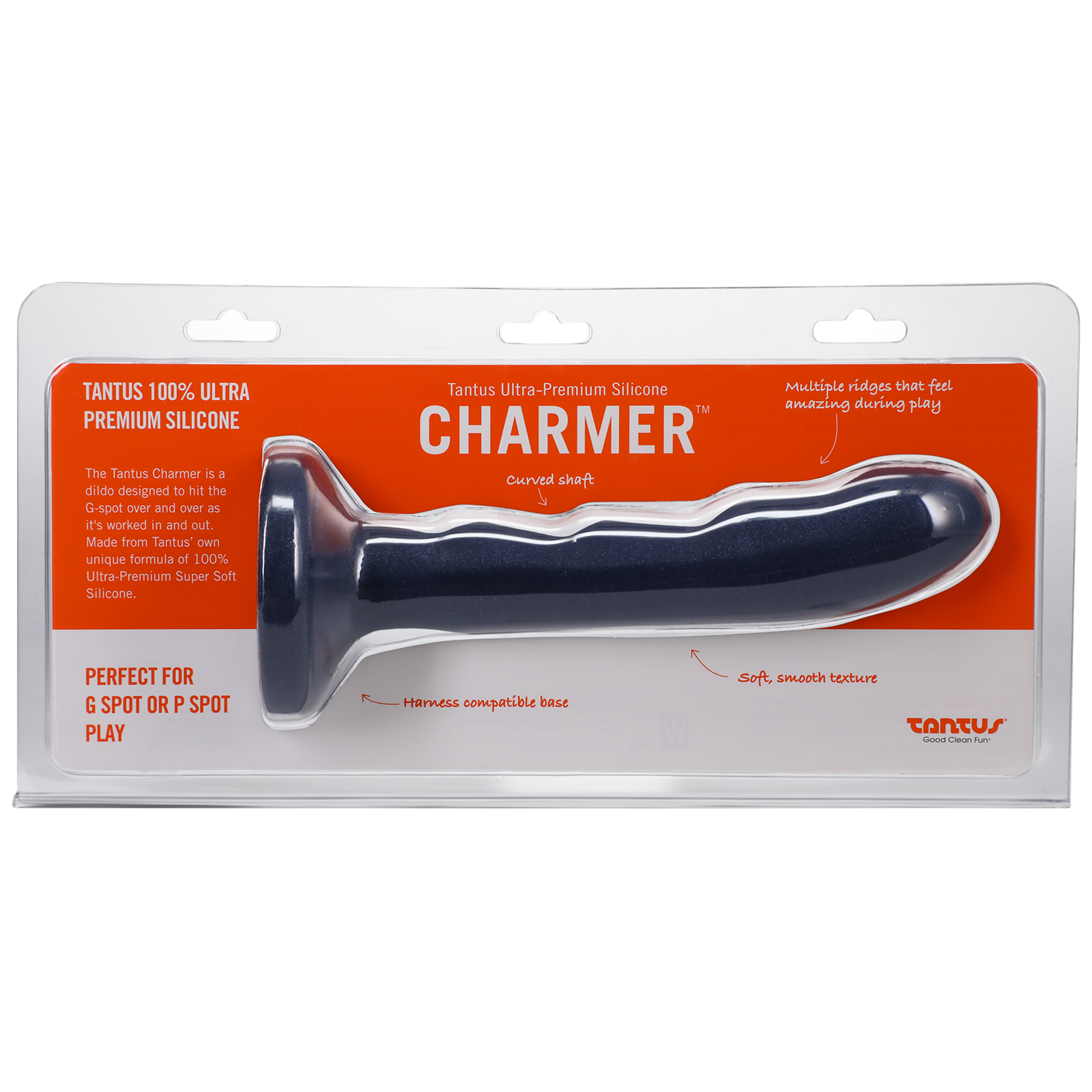 Charmer - Elegant Copper and Sapphire Design - Dongs & Dildos - The Naughty & Nice District - Adult Sex Toy Store