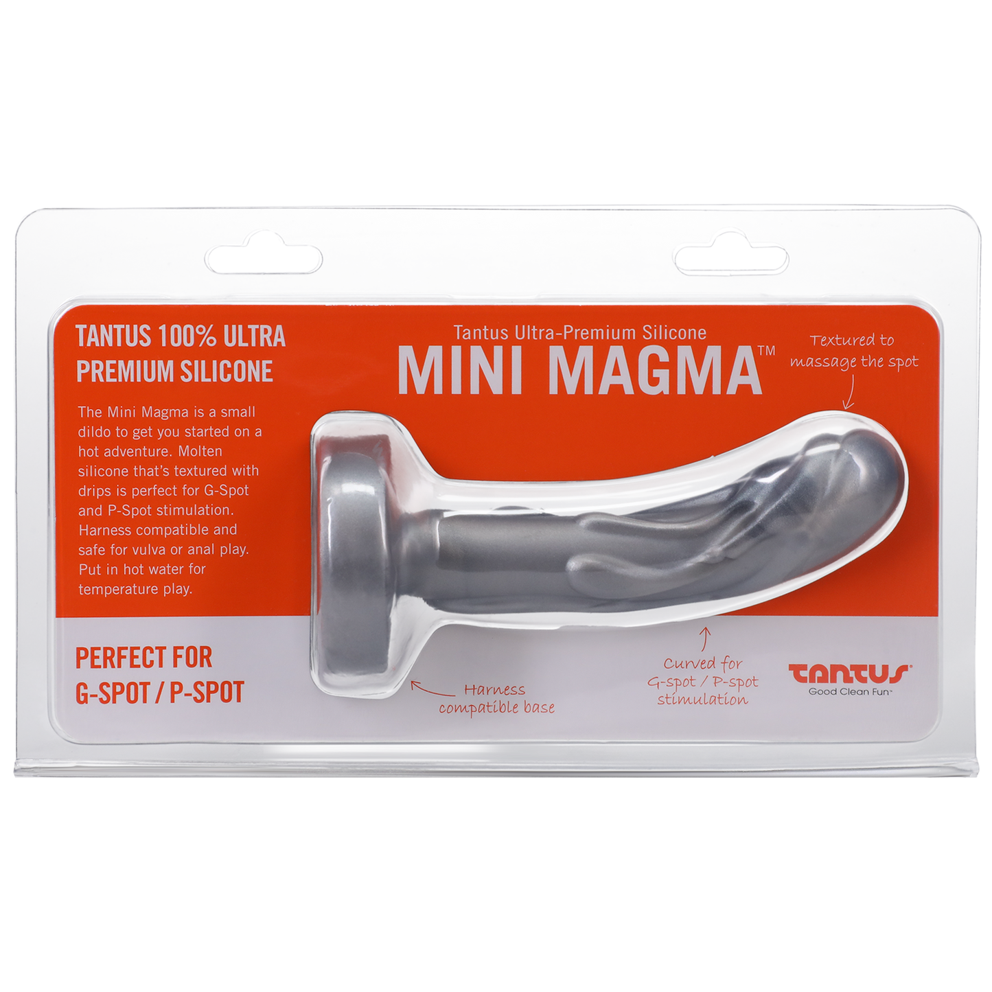 Mini Magma - offers exquisite G-Spot and P-Spot stimulation. - Anal Toys - The Naughty & Nice District - Adult Sex Toy Store