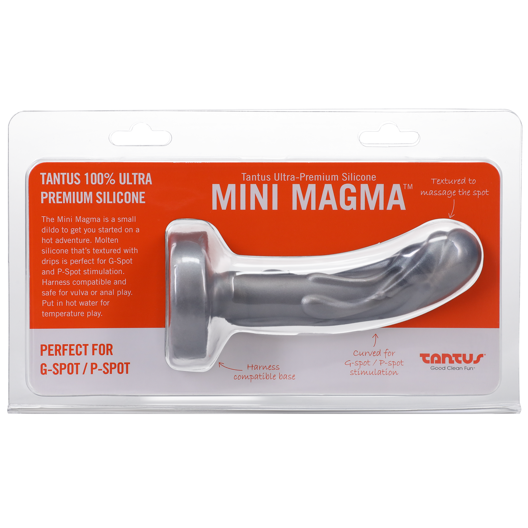 Mini Magma - offers exquisite G-Spot and P-Spot stimulation. - Anal Toys - The Naughty & Nice District - Adult Sex Toy Store