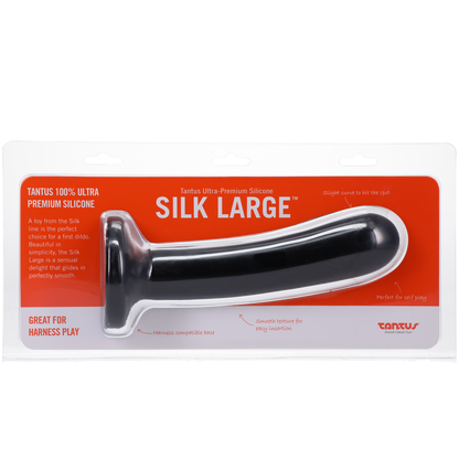 Silk Large Onyx Medium - Dildo - The Naughty & Nice District - Adult Sex Toy Store