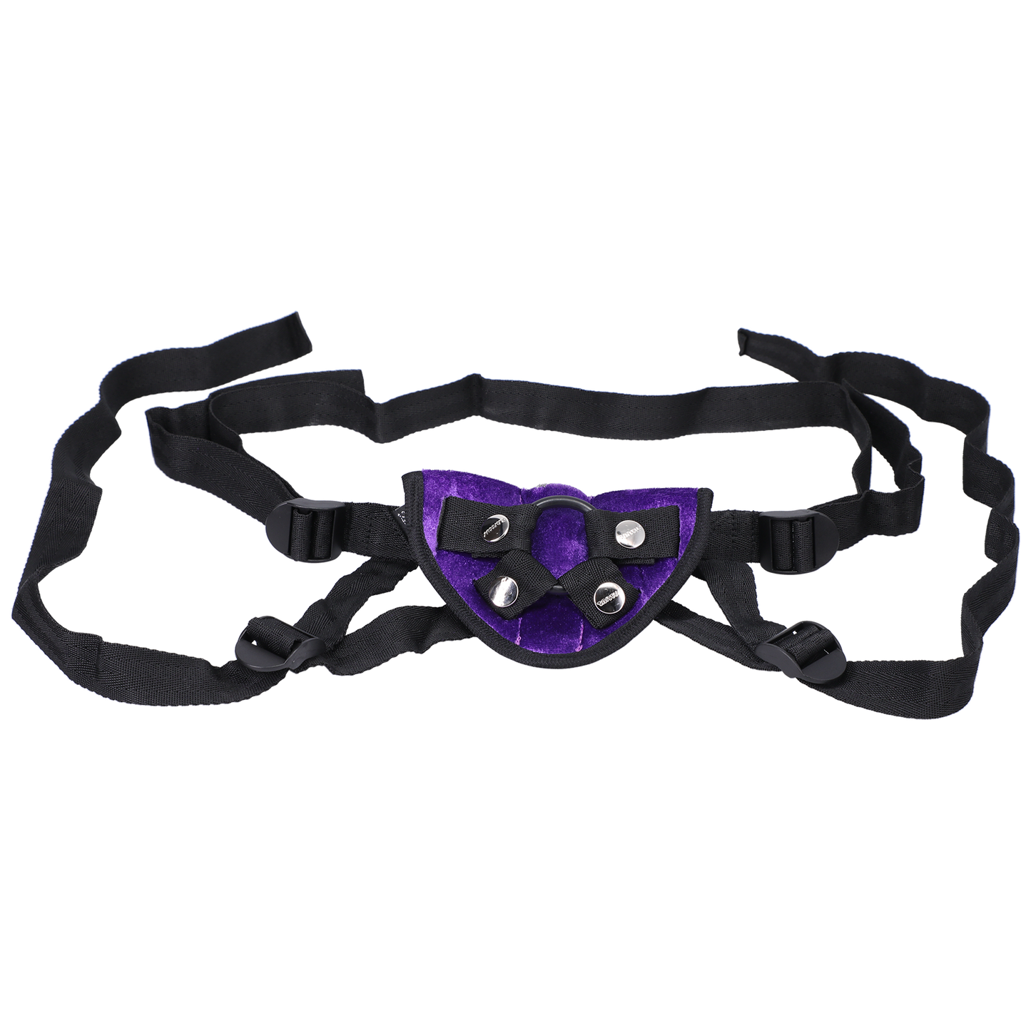 Tantus Silicone Sport Harness Kit Midnight Purple - Strap-Ons & Harnesses - The Naughty & Nice District - Adult Sex Toy Store