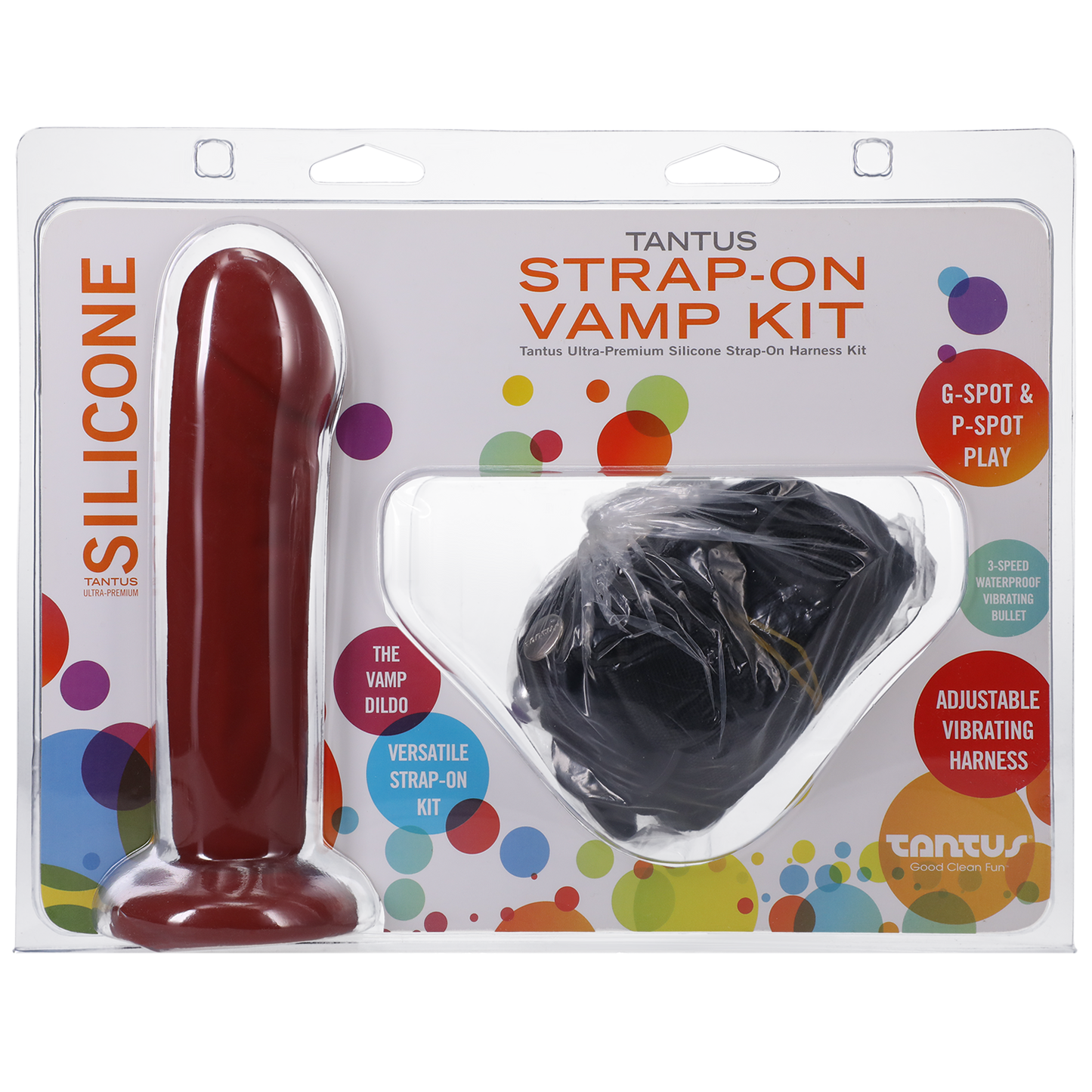 TS4831 - Tantus Vamp Kit Crimson Medium - Anal Toys - The Naughty & Nice District - Adult Sex Toy Store