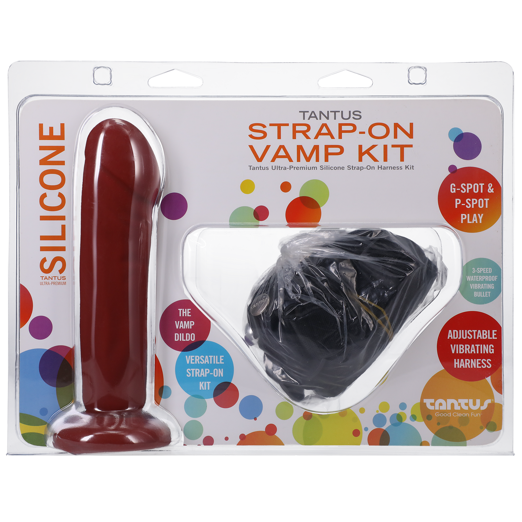 TS4831 - Tantus Vamp Kit Crimson Medium - Anal Toys - The Naughty & Nice District - Adult Sex Toy Store