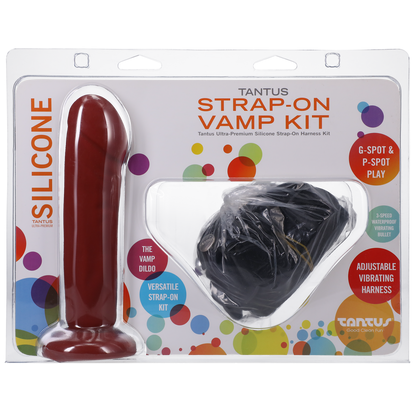 TS4831 - Tantus Vamp Kit Crimson Medium - Anal Toys - The Naughty & Nice District - Adult Sex Toy Store