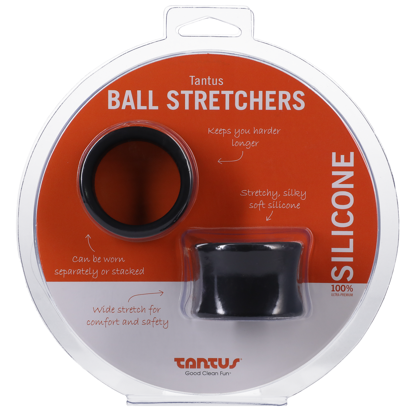 Ball Stretcher Kit Black - The Naughty & Nice District