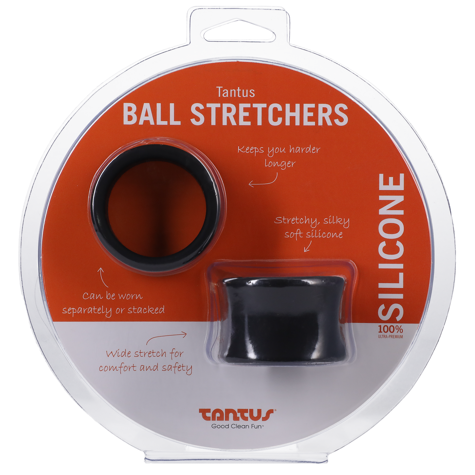 Ball Stretcher Kit Black - The Naughty & Nice District