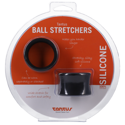 Ball Stretcher Kit Black - The Naughty & Nice District