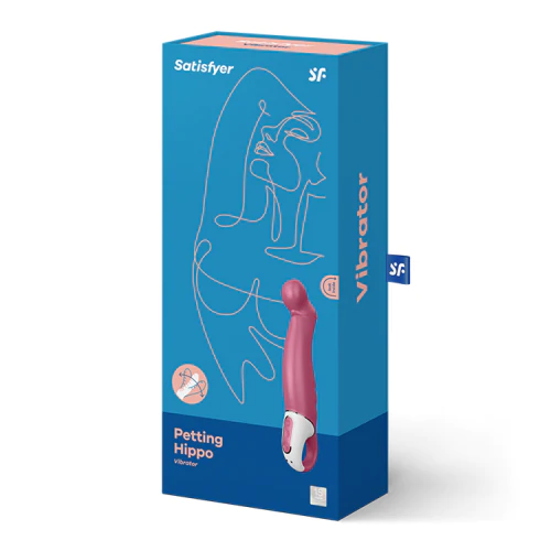 Satisfyer, Petting Hippo - VIbrators - The Naughty & Nice District - Adult Sex Toy Store