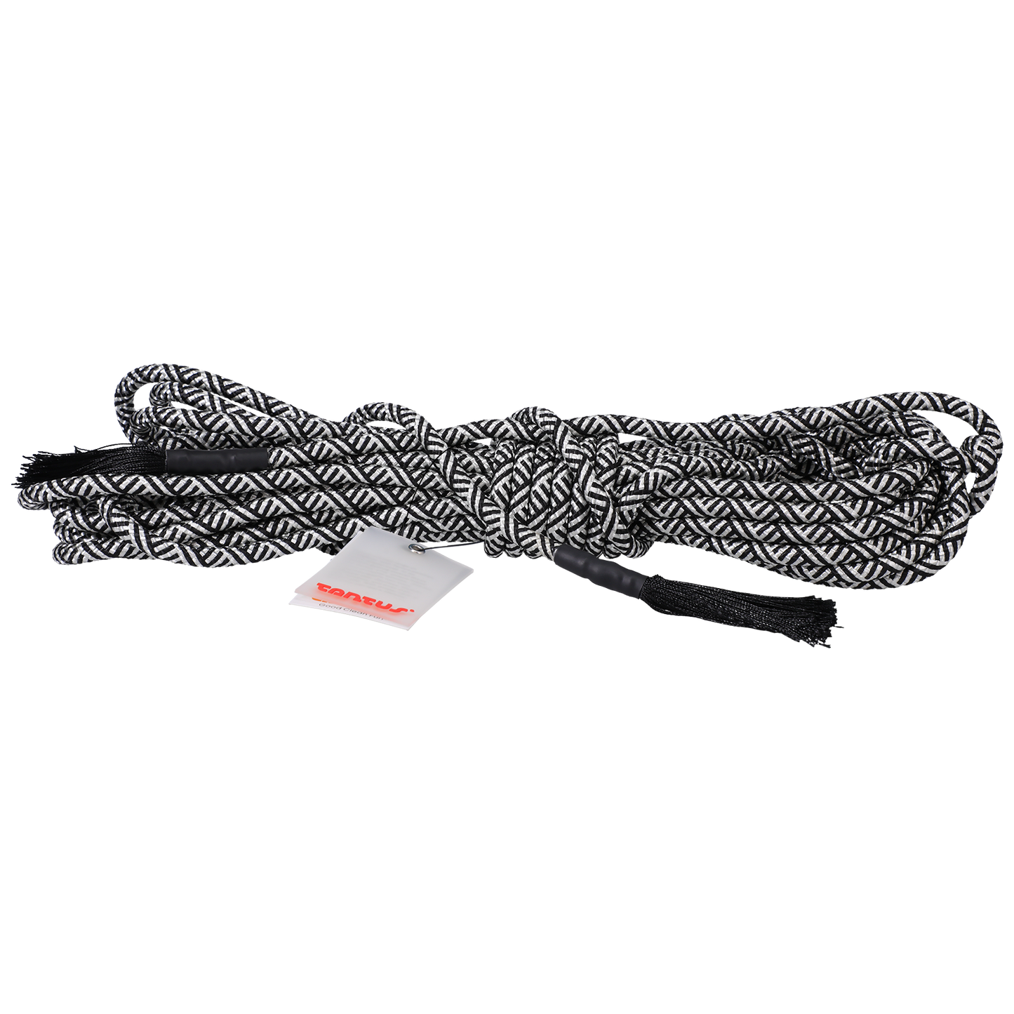 Rope - 30 Feet - Silver, Onyx - BDSM - The Naughty & Nice District - Adult Sex Toy Store