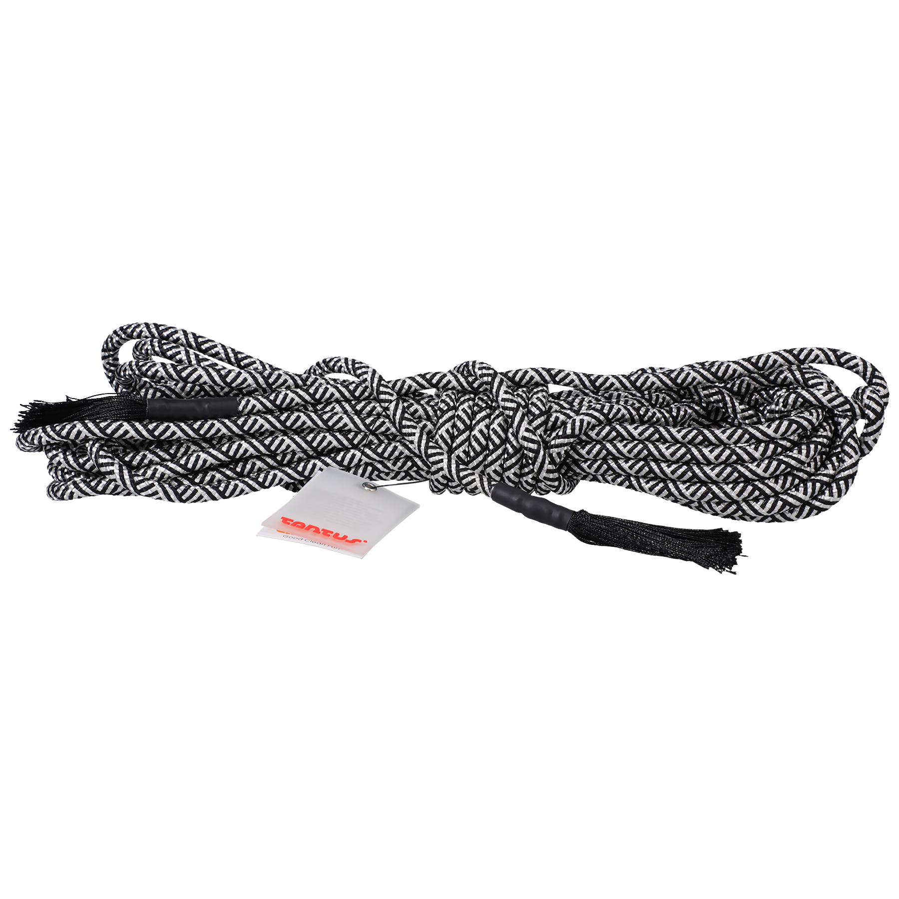 Rope - 30 Feet - Silver, Onyx - BDSM - The Naughty & Nice District - Adult Sex Toy Store