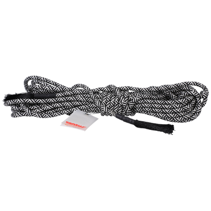 Rope - 30 Feet - Silver, Onyx - BDSM - The Naughty & Nice District - Adult Sex Toy Store