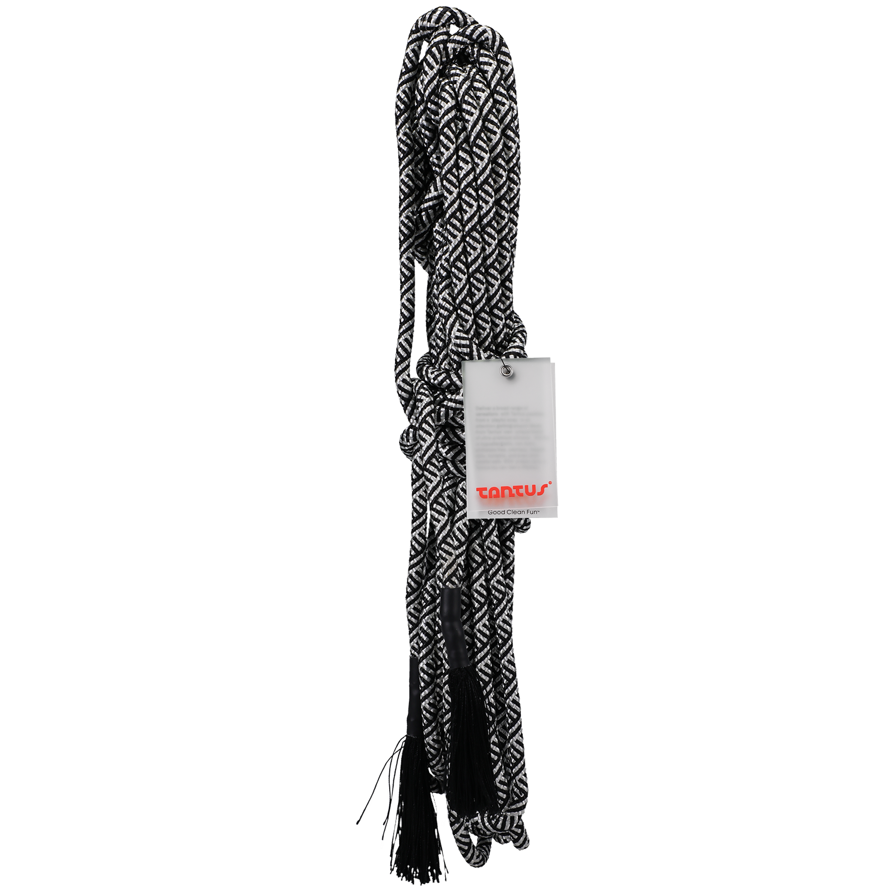 Rope - 30 Feet - Silver, Onyx - BDSM - The Naughty & Nice District - Adult Sex Toy Store