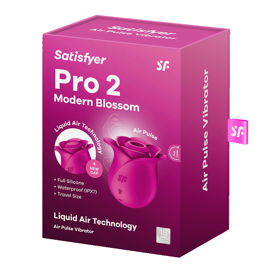 Satisfyer, Pro 2 Modern Blossom - Clitoral Pulse - The Naughty & Nice District - Adult Sex Toy Store