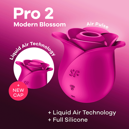 Satisfyer, Pro 2 Modern Blossom - Clitoral Pulse - The Naughty & Nice District - Adult Sex Toy Store