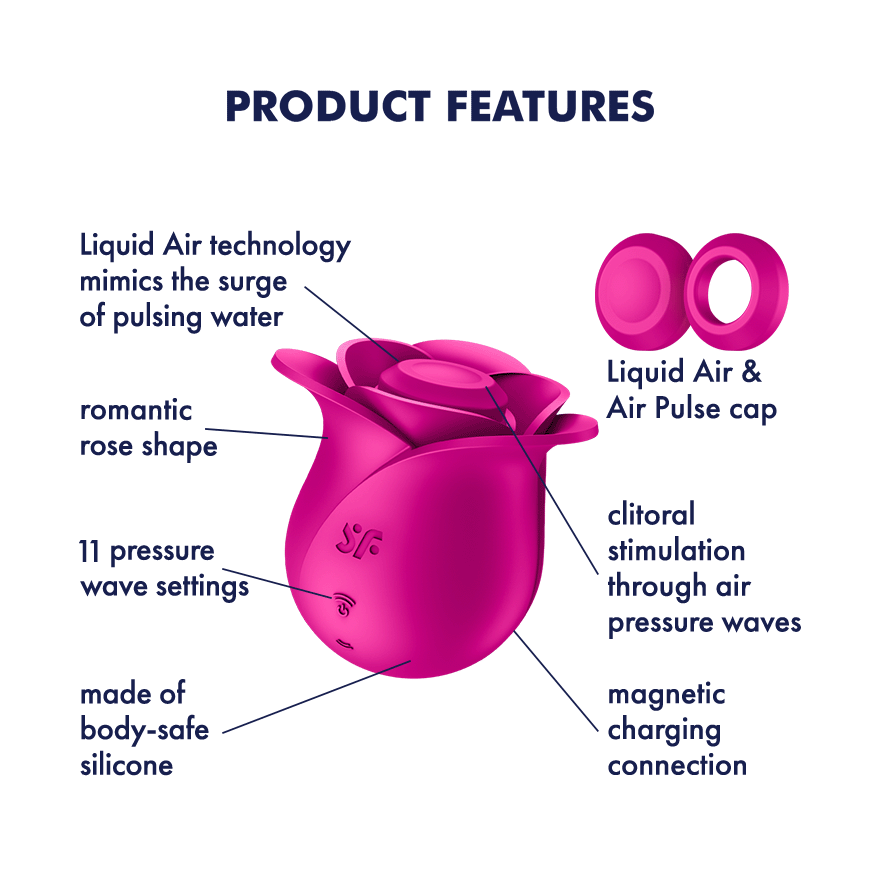 Satisfyer, Pro 2 Modern Blossom - Clitoral Pulse - The Naughty & Nice District - Adult Sex Toy Store