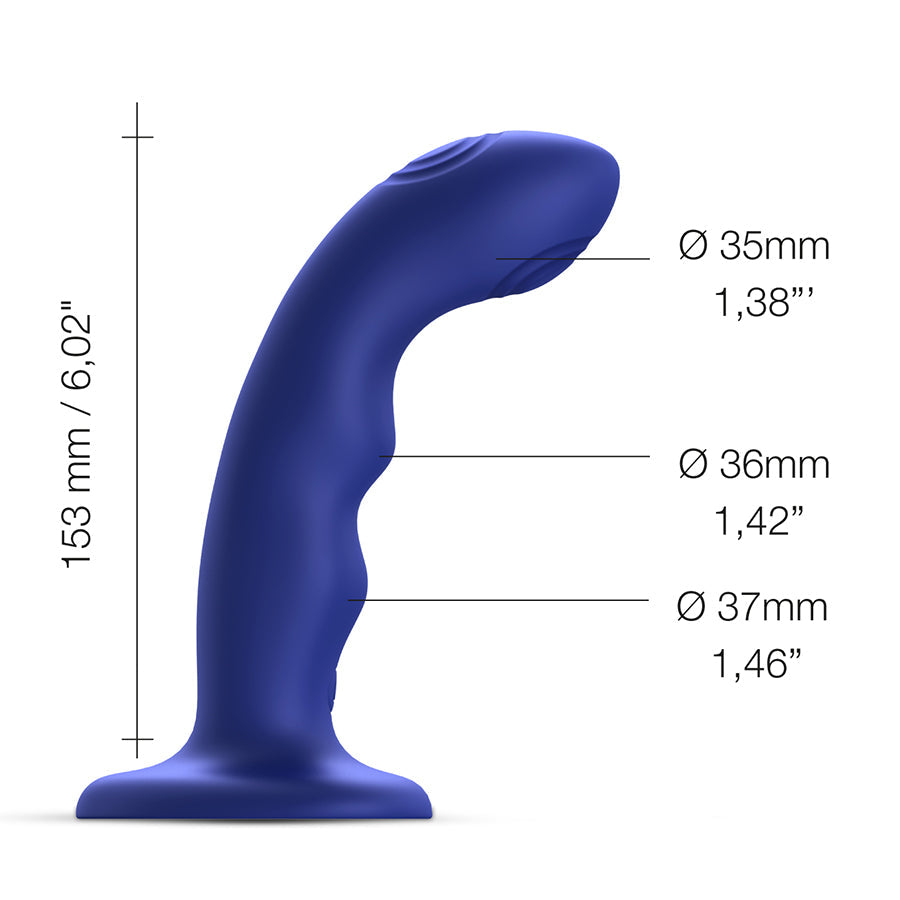 TAPPING DILDO WAVE - NIGHT BLUE - Dongs & Dildos - The Naughty & Nice District - Adult Sex Toy Store