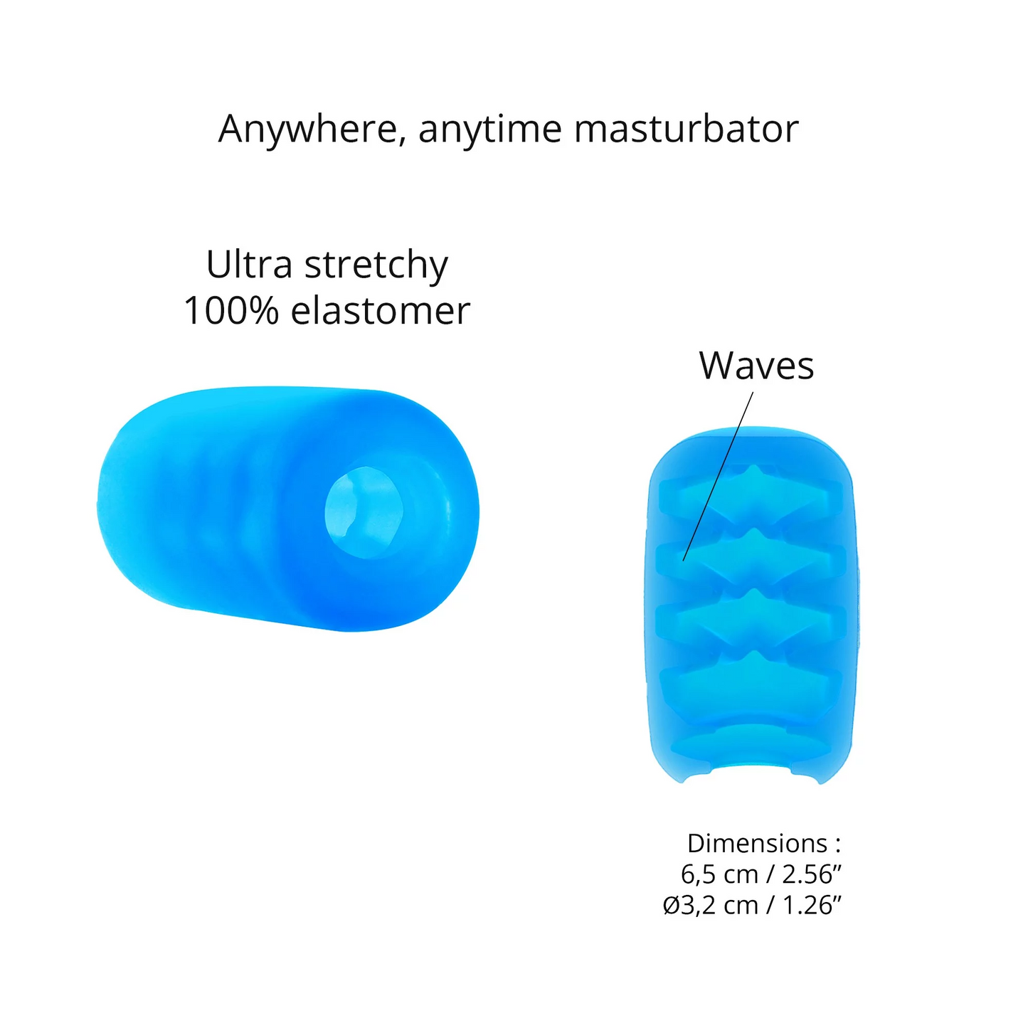 SEXY PILLS BLUE VALENTINE -  Masturbator - For Him - The Naughty & Nice District - Adult Sex Toy Store