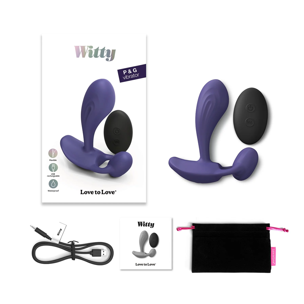 WITTY - Stylish and Versatile, for Every Occasion - VIbrators - The Naughty & Nice District - Adult Sex Toy Store