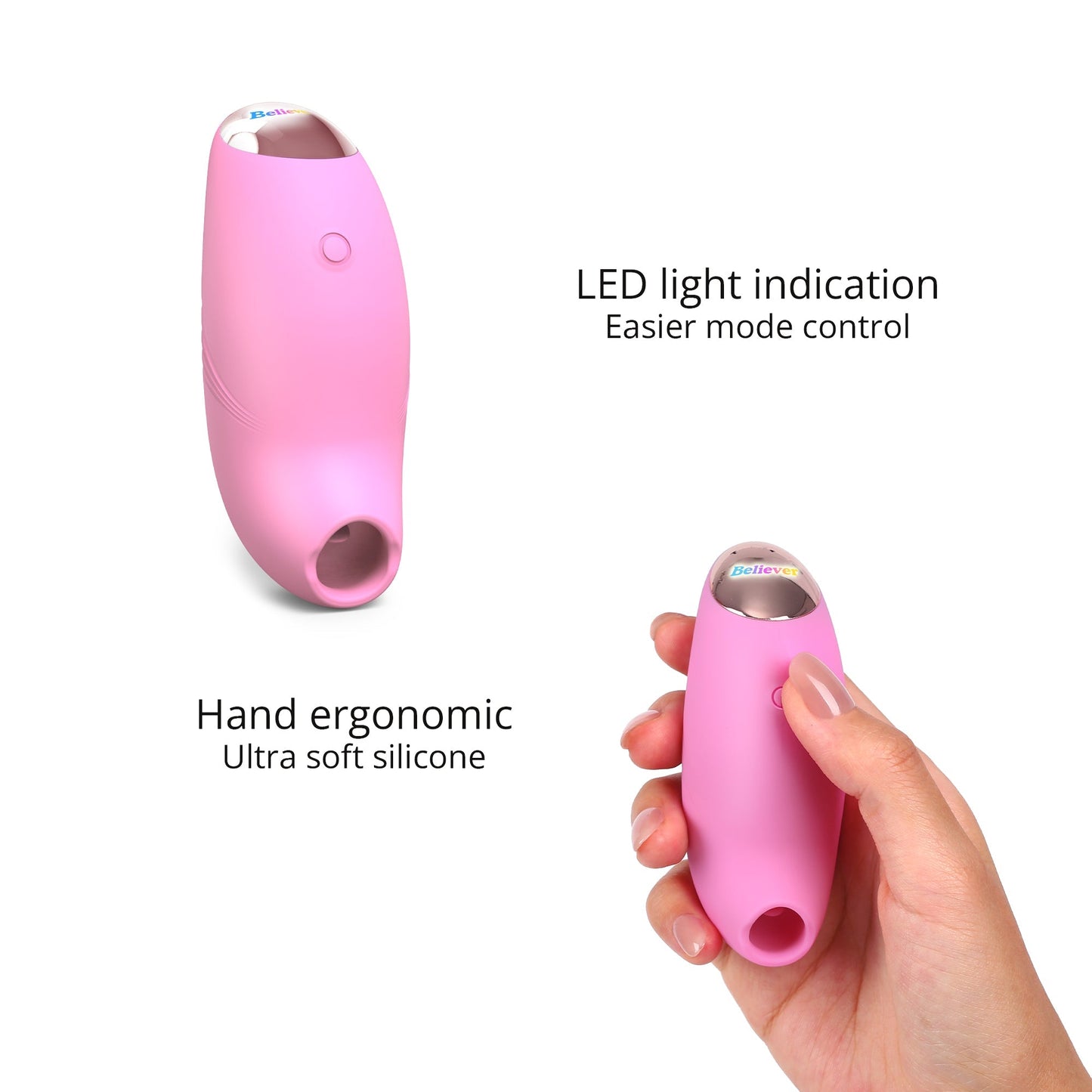 Believer Clitoral Vibrator Collection - Unleash Bold Experiences - VIbrators - The Naughty & Nice District - Adult Sex Toy Store