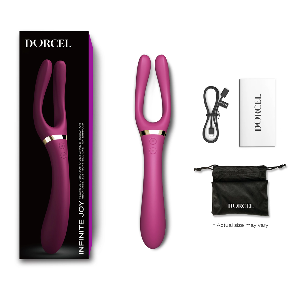 Infinite Joy Plum - VIbrators - The Naughty & Nice District - Adult Sex Toy Store