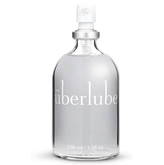 Überlube Luxury Silicone Lubricant - Long-Lasting, Silky, Moisturizing (50mL & 100mL) - Silicone-Based Lubes - The Naughty & Nice District - Adult Sex Toy Store