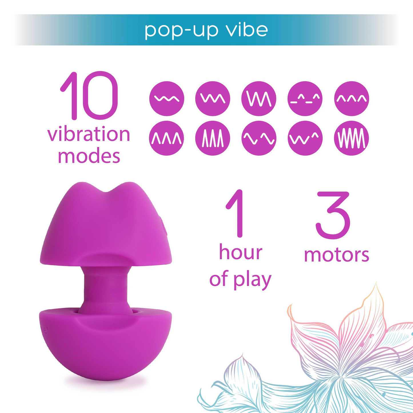 Pop - VIbrators - The Naughty & Nice District - Adult Sex Toy Store