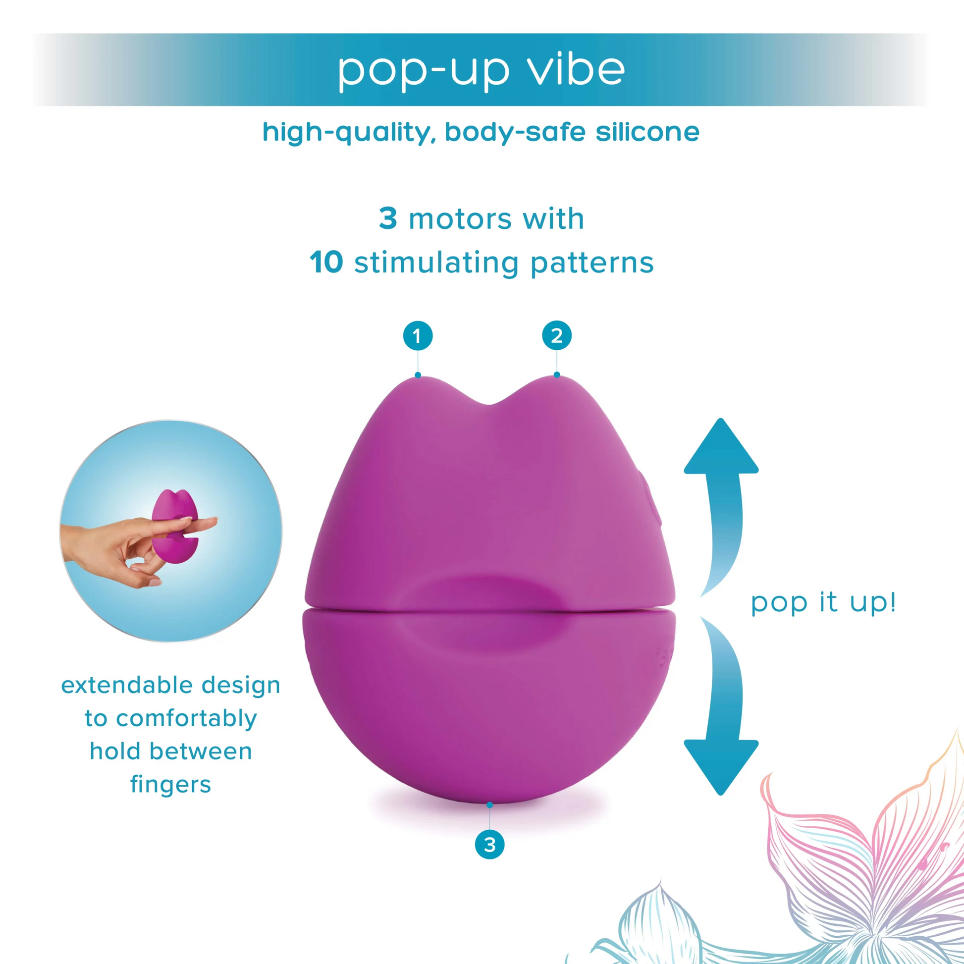 Pop - VIbrators - The Naughty & Nice District - Adult Sex Toy Store