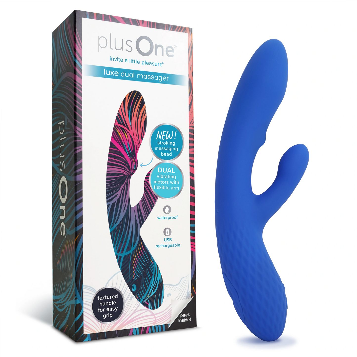 Dual Luxe - VIbrators - The Naughty & Nice District - Adult Sex Toy Store