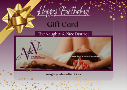 HAPPY BIRTHDAY! The Naughty & Nice District Gift Cards