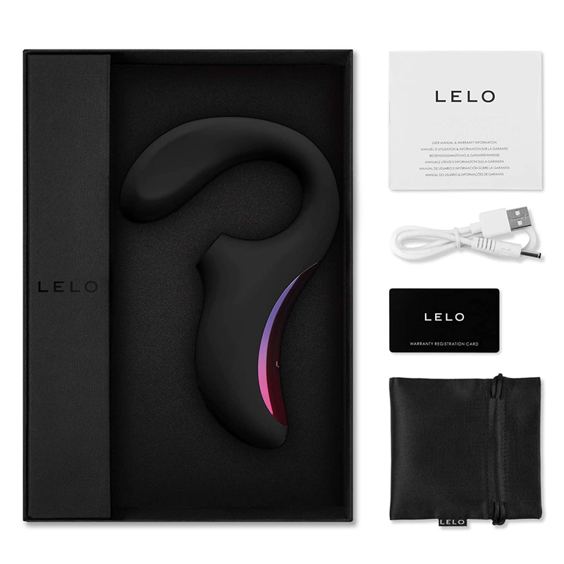 LELO, Enigma Collection - Black and Deep Rose Variants - VIbrators - The Naughty & Nice District - Adult Sex Toy Store