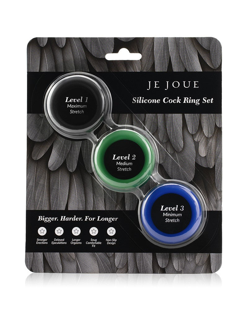 3 Pack Silicone C-rings - The Naughty & Nice District