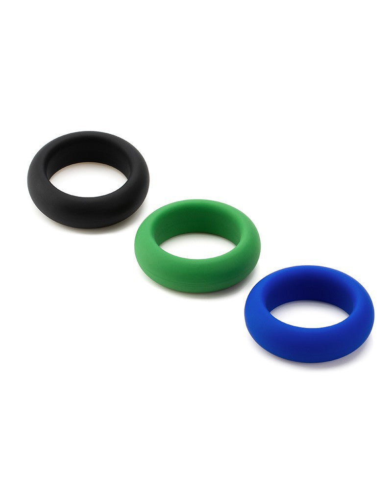 3 Pack Silicone C-rings - The Naughty & Nice District