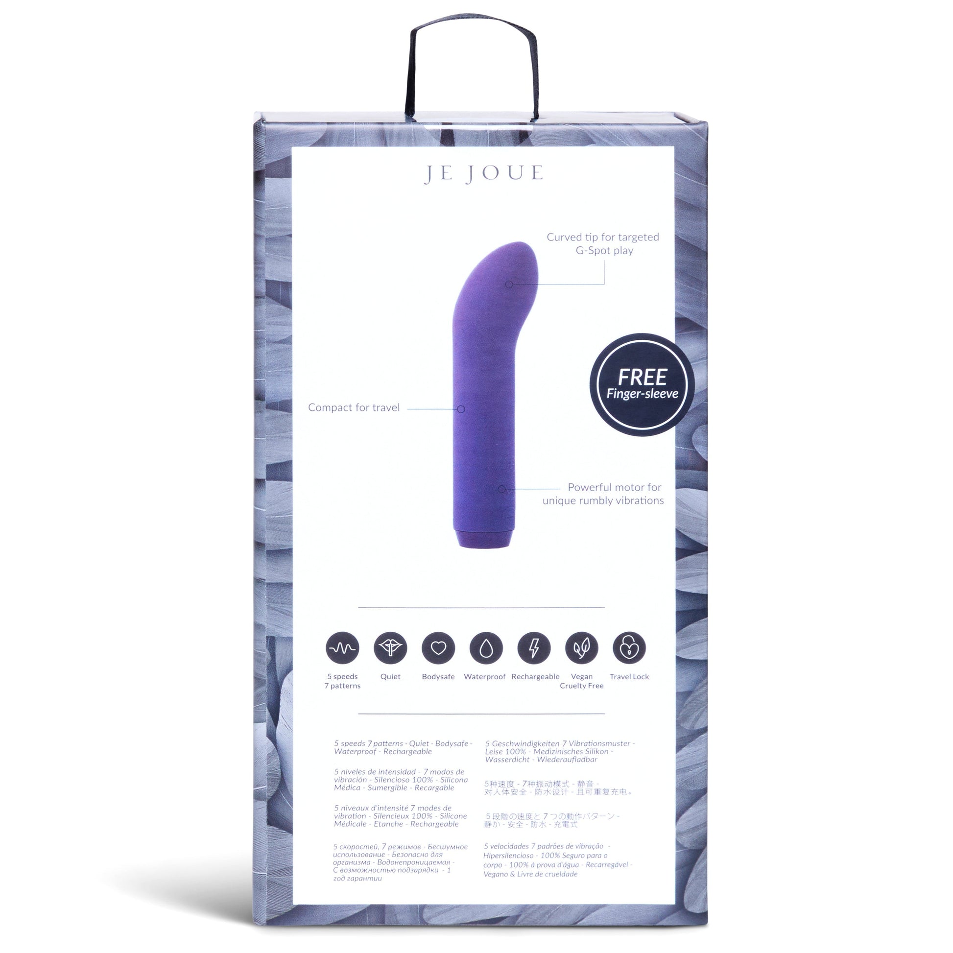 Je Joue G-Spot Clitoral Vibrator - VIbrators - The Naughty & Nice District - Adult Sex Toy Store