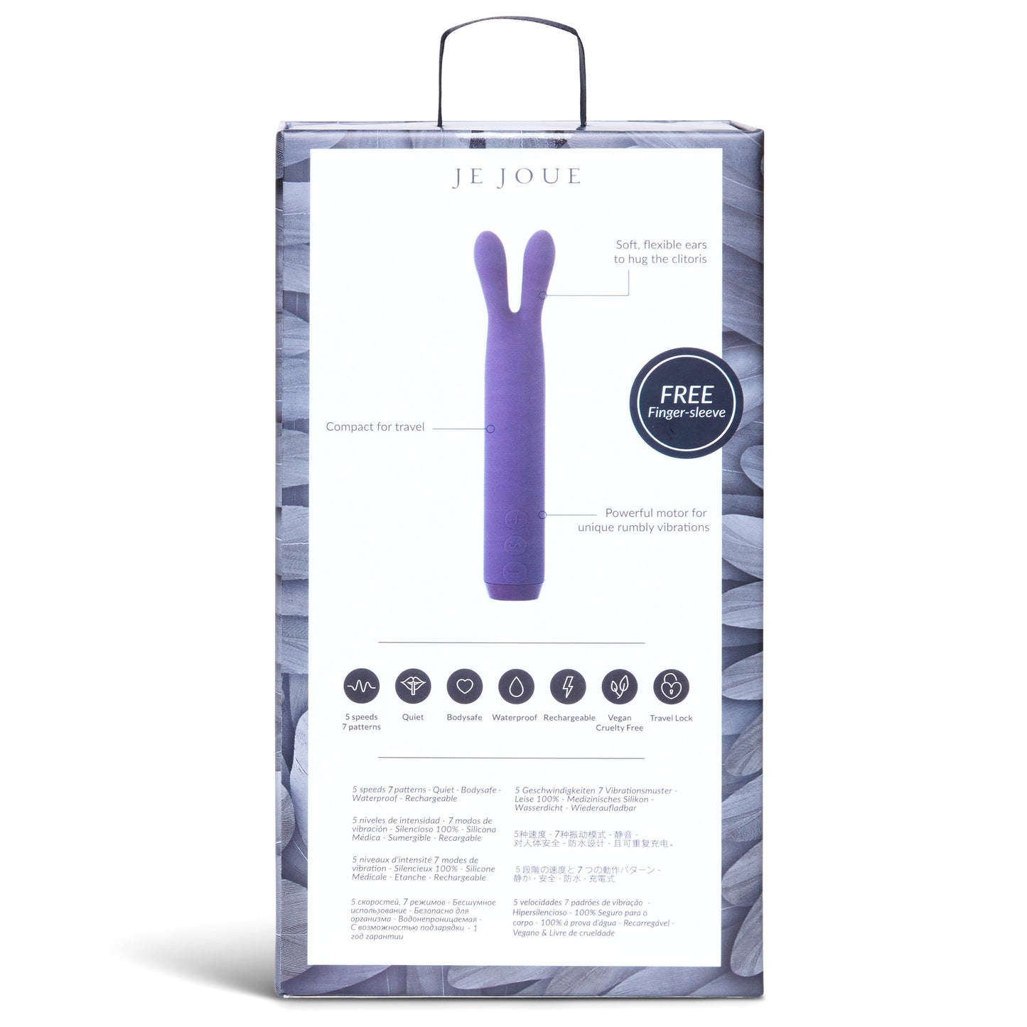 Je Joue Rabbit Bullet Vibrator - VIbrators - The Naughty & Nice District - Adult Sex Toy Store