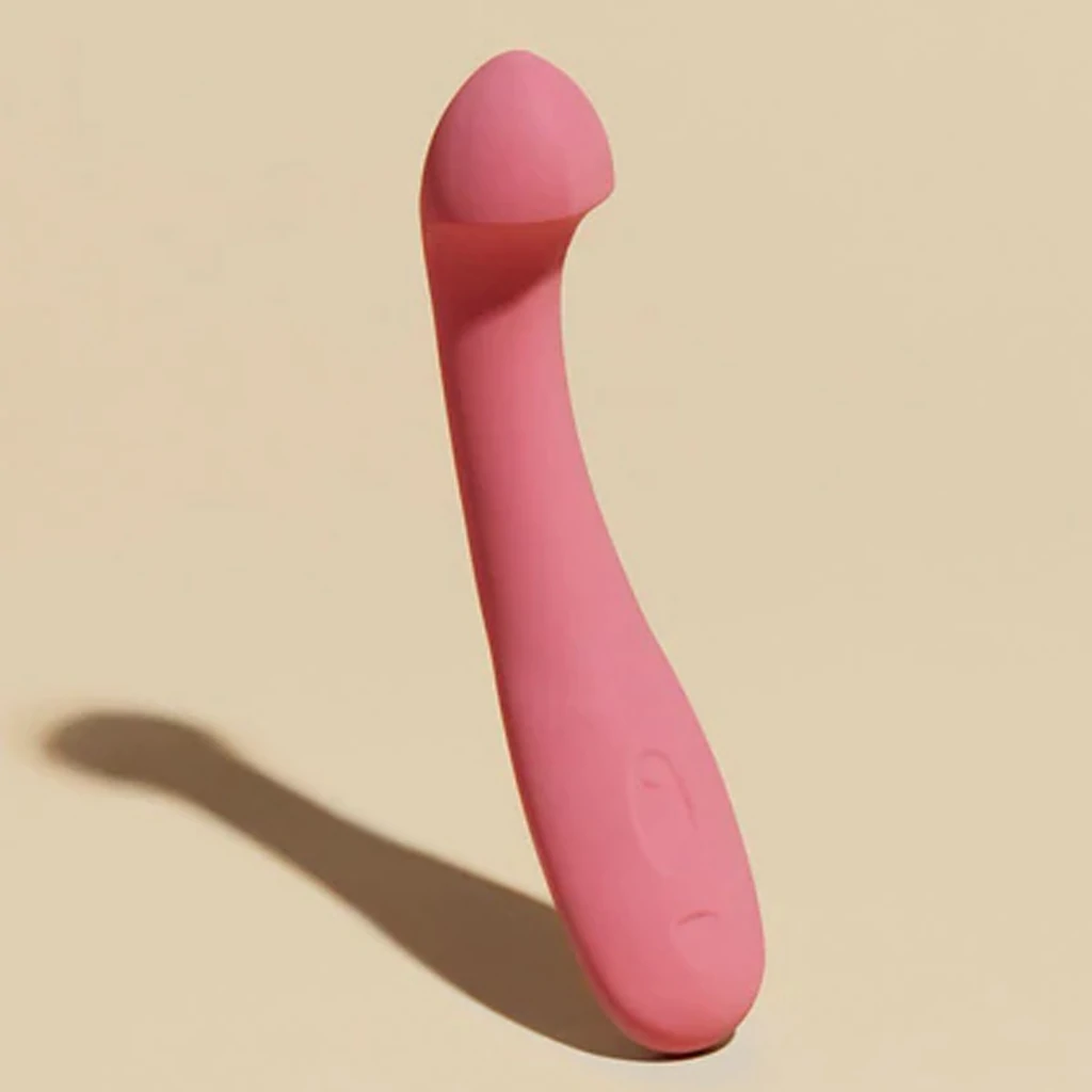 Dame, Arc Clit-Stimulating Vibrator with Curved Handle | 5 Intensity Levels & 5 Patterns | Waterproof Silicone | USB Rechargeable | Dame - VIbrators - The Naughty & Nice District - Adult Sex Toy Store