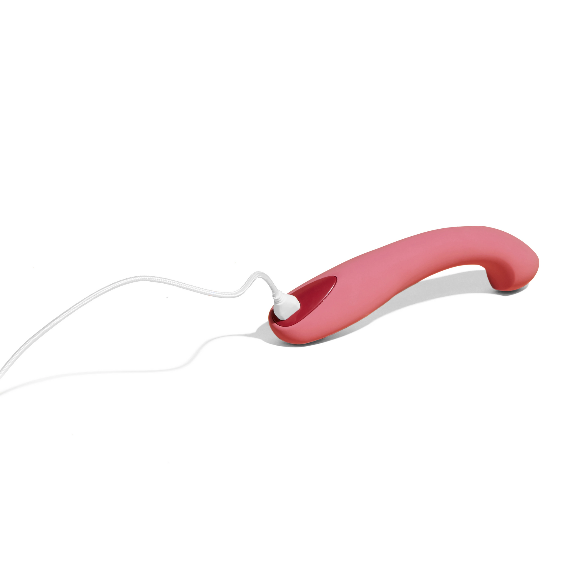 Dame, Arc Clit-Stimulating Vibrator with Curved Handle | 5 Intensity Levels & 5 Patterns | Waterproof Silicone | USB Rechargeable | Dame - VIbrators - The Naughty & Nice District - Adult Sex Toy Store