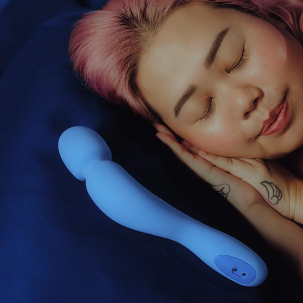 Dame, Com Wand by Dame - Quartz & Periwinkle - VIbrators - The Naughty & Nice District - Adult Sex Toy Store