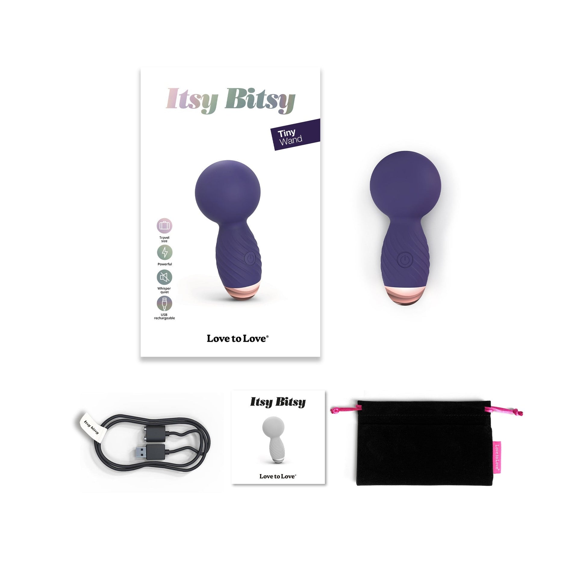 ITSY BITSY - A Collection of Stylish and Playful Designs - VIbrators - The Naughty & Nice District - Adult Sex Toy Store