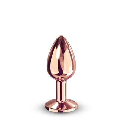 Diamond Plug Rose Gold - Elegant Metal Anal Toy in Three Sizes for Safe, Seductive Play - Anal Toys - The Naughty & Nice District - Adult Sex Toy Store