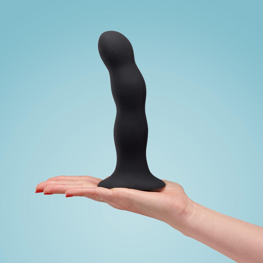 BOUNCER - Suction-Cup Dildo with Weighted Balls for Organic Sensation and Strap-On Fun - Dildo - The Naughty & Nice District - Adult Sex Toy Store