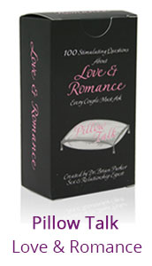 Love & Romance  - Pillow Talk Card game - Erotic Games - The Naughty & Nice District - Adult Sex Toy Store